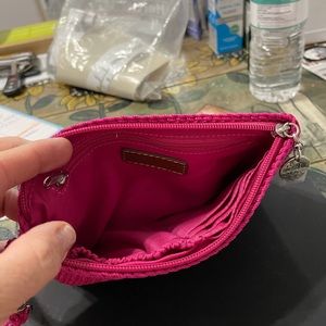SAK pink clutch